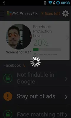 AVG Privacy Fix android App screenshot 3